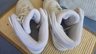 Zapatillas Gucci caña alta blancas y azules