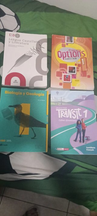 Libros escolares 1 eso