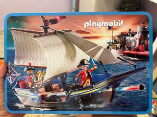 Puzzle Playmobil en Lata Piratas