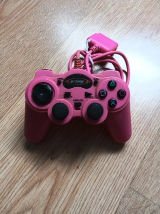 Mando Ardistel para PlayStation PS2 Rosa