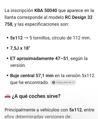 Llantas con neumáticos
