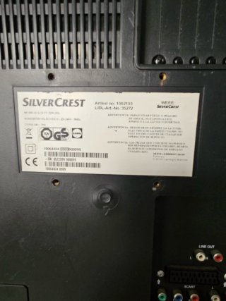 Televisor Silvercrest 22 Negro