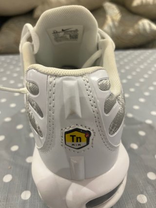 Nike TN Plata y Blanco