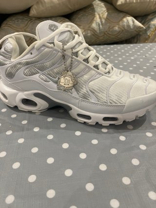 Nike TN Plata y Blanco
