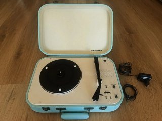 Tocadiscos Crosley Maleta Portátil Azul