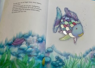 Cuento El pez arcoíris tapa dura