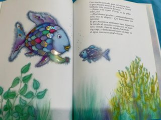 Cuento El pez arcoíris tapa dura