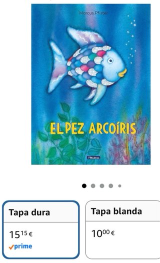Cuento El pez arcoíris tapa dura