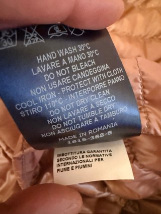 Giacca Herno Piumino rosa antico scuro  tg 46
