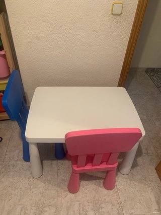 Mesa y Sillas Ikea Niños