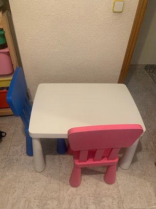 Mesa y Sillas Ikea Niños