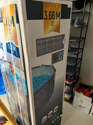 Piscina Desmontable de 360 de diámetro y 122 alto