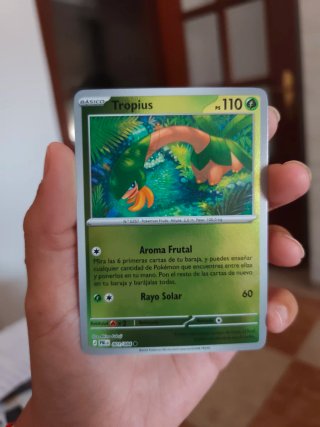 Carta Pokémon Tropius Holográfica 110 PS