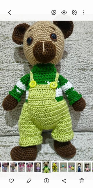 Osito Amigurumi Tejido a Crochet