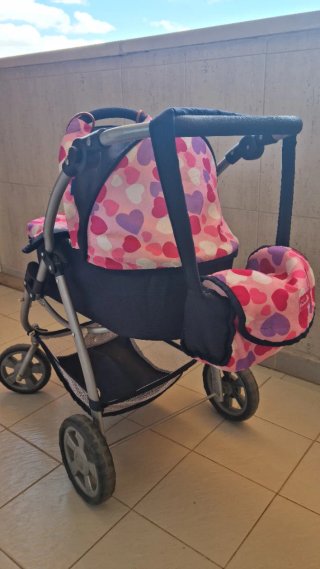 Carro de muñecas trío