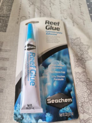 Seachem Reef Glue Adhesivo Cianocrilato 20g