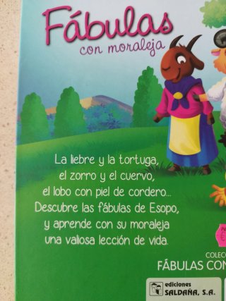 Fábulas con moraleja