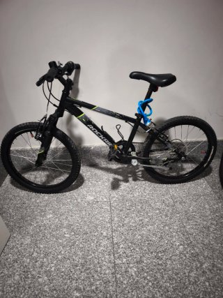 Bicicleta Rockrider st 500 Negra