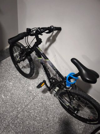 Bicicleta Rockrider st 500 Negra