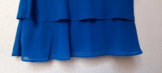 Vestido fiesta azul VAMIIA talla S