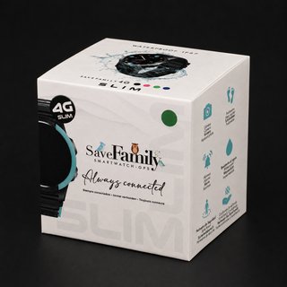 SaveFamily Slim 4G GPS Smartwatch + Caja