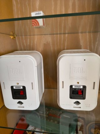 Par Altavoces JBL Control 1 Pro Blancos