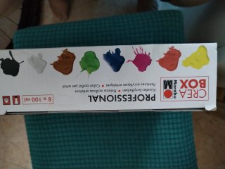 Set 8 Pinturas Acrílicas Marabu Profesional