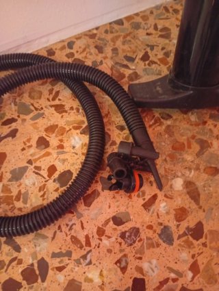 Bomba inflador con manómetro