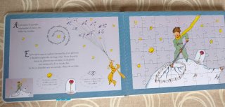 El Principito libro con puzzles