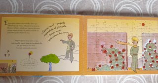 El Principito libro con puzzles