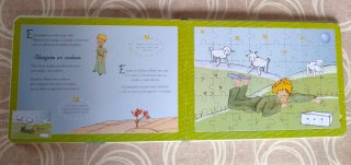 El Principito libro con puzzles
