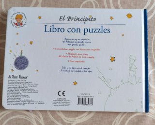 El Principito libro con puzzles