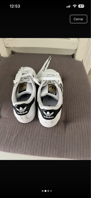 Adidas Superstar Blancas Talla 28