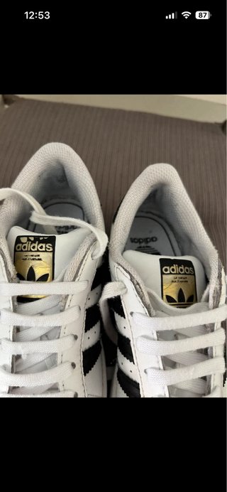 Adidas Superstar Blancas Talla 28