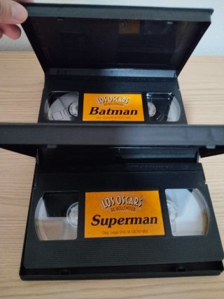 Lote 2 Películas VHS: Superman y Batman