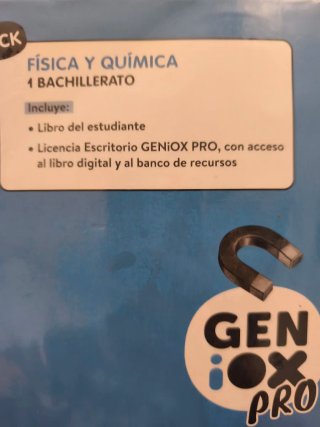 Física y Química 1 Bachillerato