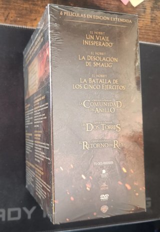 El Hobbit y El Señor de los Anillos Trilogía DVD