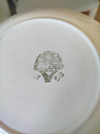 Servizio frutta/dolce S.C.I. Laveno 1958