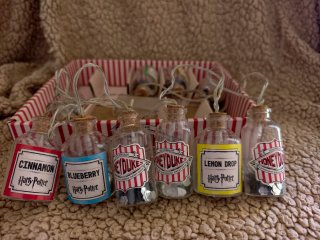 Botellas decorativas Harry Potter Honeydukes