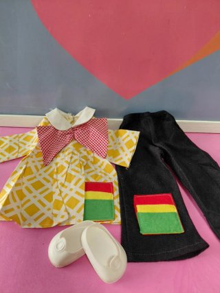 Conjunto pintora Nancy años 70 nancy