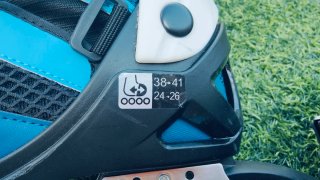 Patines en línea.  talla 38-41 Con protecciones