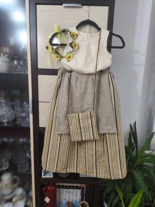 Traje medieval niña talla 6