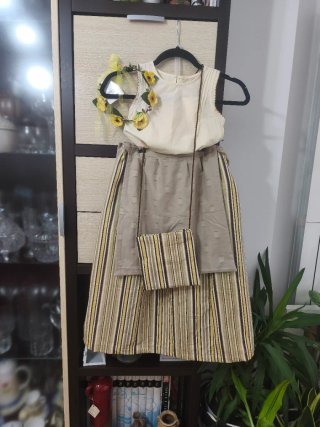 Traje medieval niña talla 6