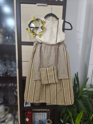 Traje medieval niña talla 6