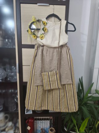 Traje medieval niña talla 6