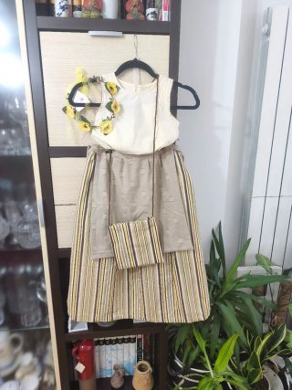 Traje medieval niña talla 6