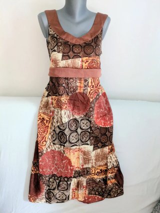 Vestido Antonio Dominguez Multicolor