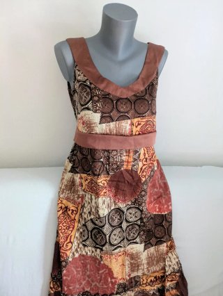 Vestido Antonio Dominguez Multicolor
