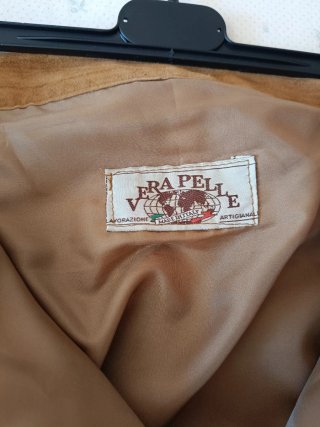 Giacca vera pelle donna taglia 44