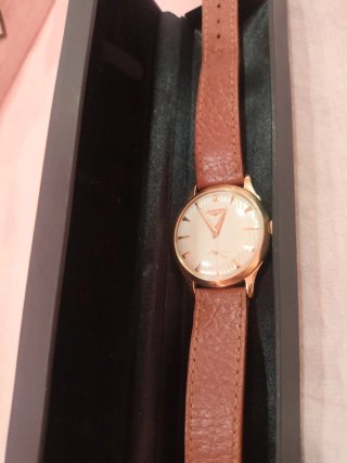 Reloj Longines 18k Cuerda 1963 15 gr. de oro